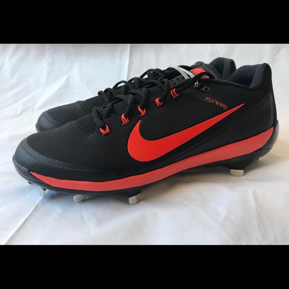 orange nike baseball cleats